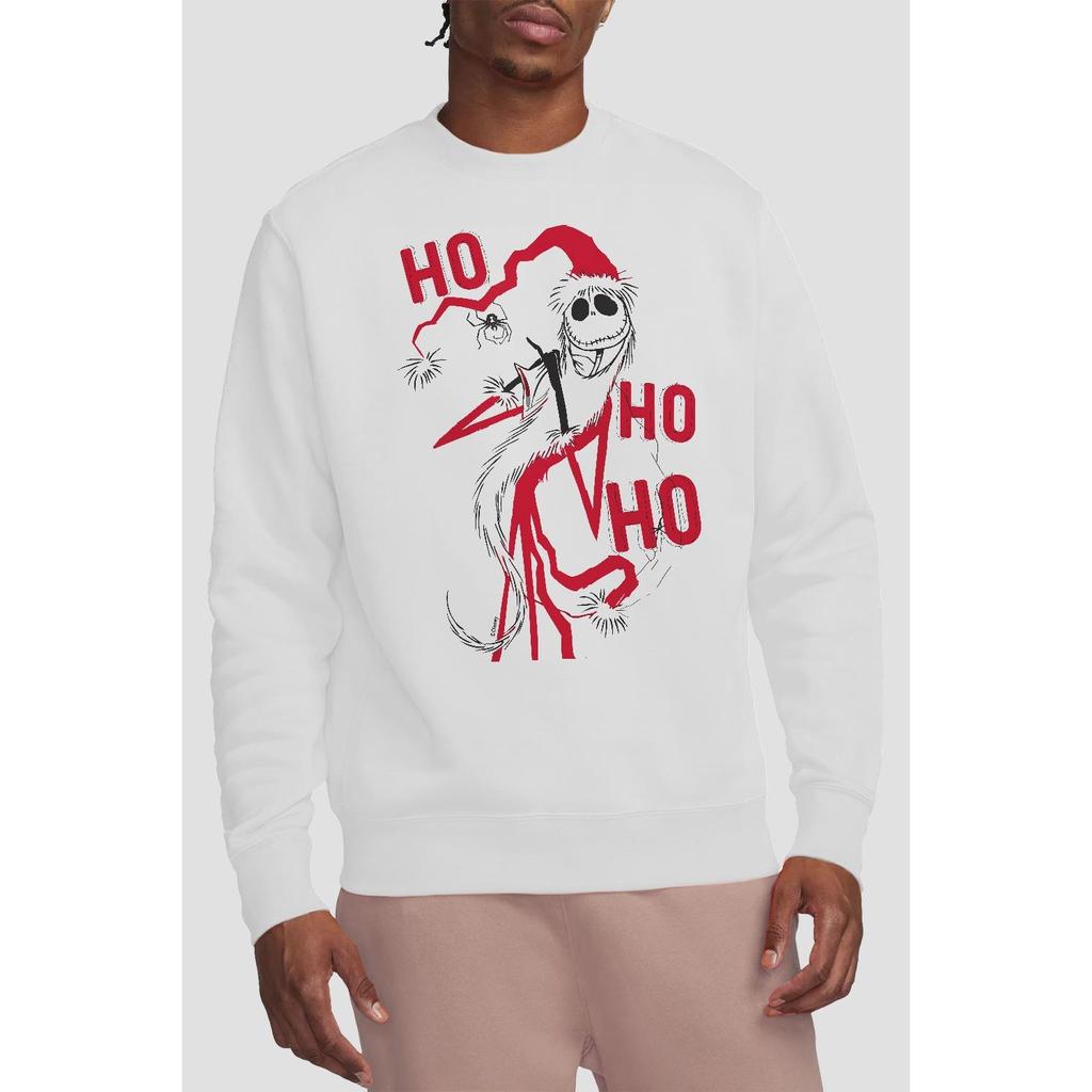 The Nightmare Before Christmas Unisex Adult Jack Sally Sweatshirt