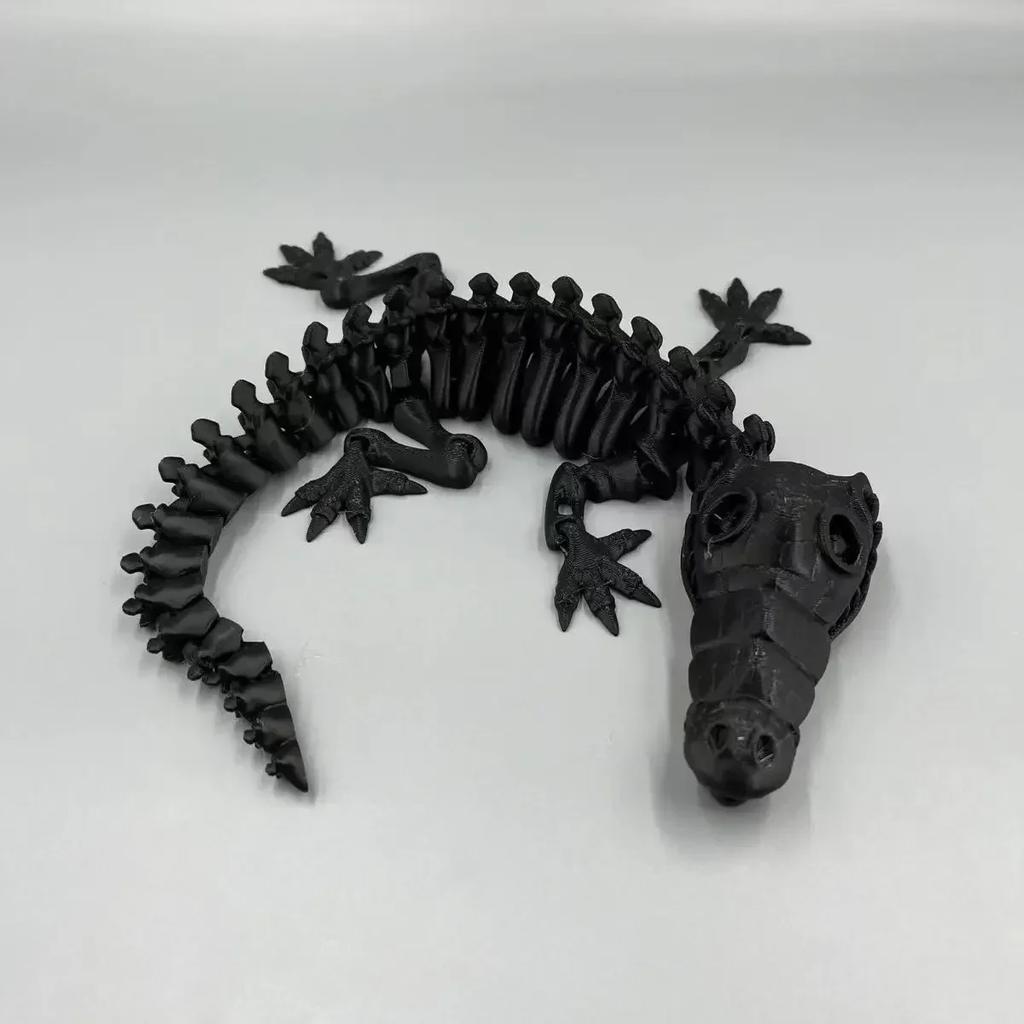 3D-печатные крокодилы с суставами, вращающиеся, игрушка-крокодил, подвижные суставы, фиджет-игрушка-сюрприз для аутизма СДВГ# Цвет: A2