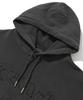 [M~4XL] Худи с пигментным логотипом Arch_Угольный