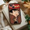 Мультяшный чехол для телефона Mr R-Beaners-F Для IPhone 1716 15 14 13 Pro Max 11 12 Mini X Xs XR Черный силиконовый чехол