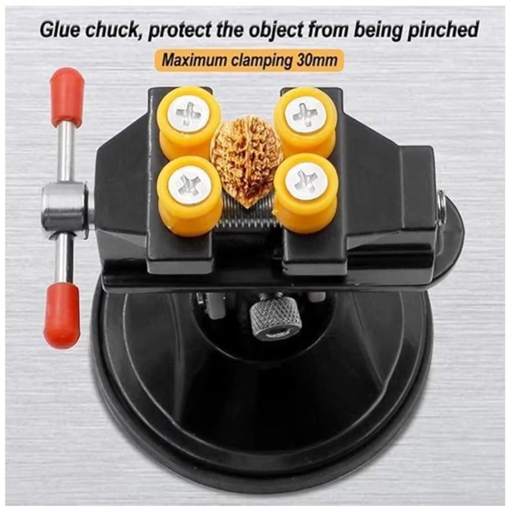 Alloy Jewelry Vise Rotatable Watchmaker Repair Tool Useful Screw Clamp  Engraving Work