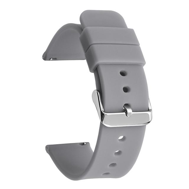Silicone Watchband Strap Quick Release Band 12mm 14mm 16mm 18mm 19mm 20mm 21mm 22mm 24mm Universal Wristband Belt Accessories