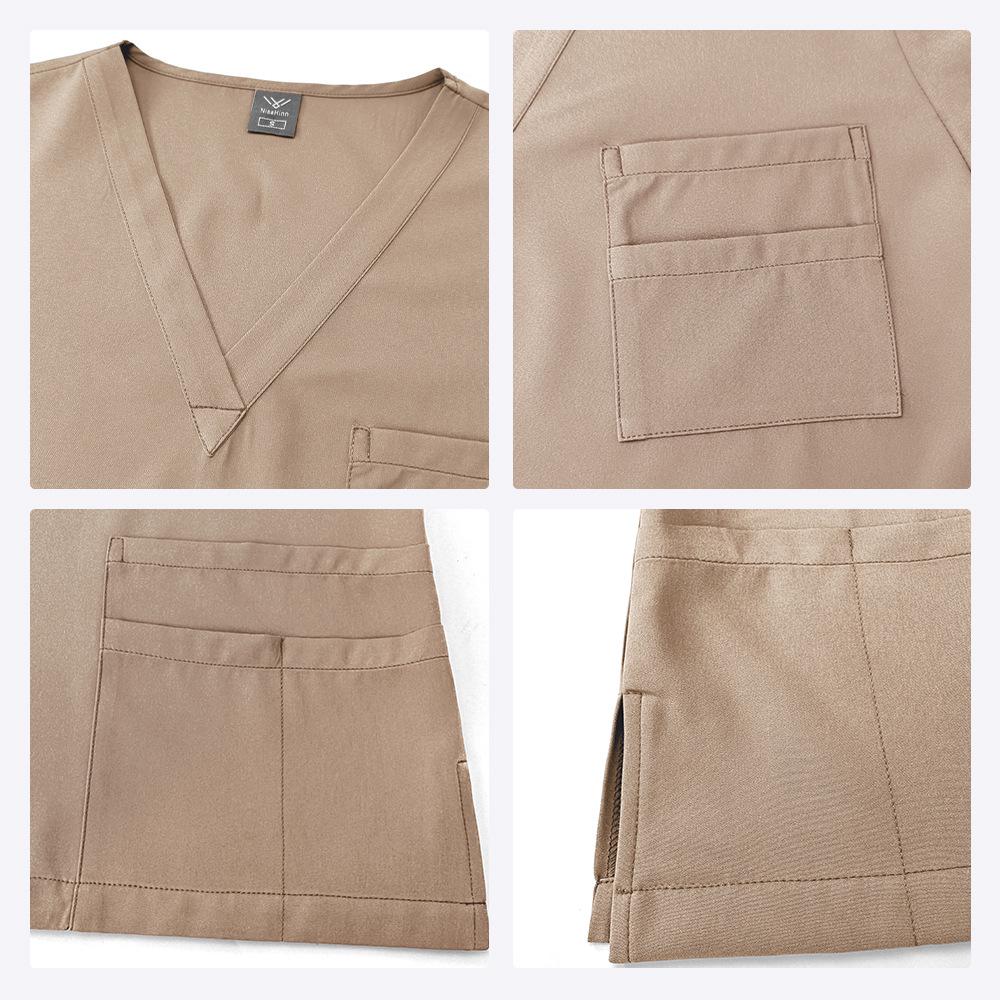 Унисекс быстросохнущий моющийся больничный рабочий комплект для медицинского персонала