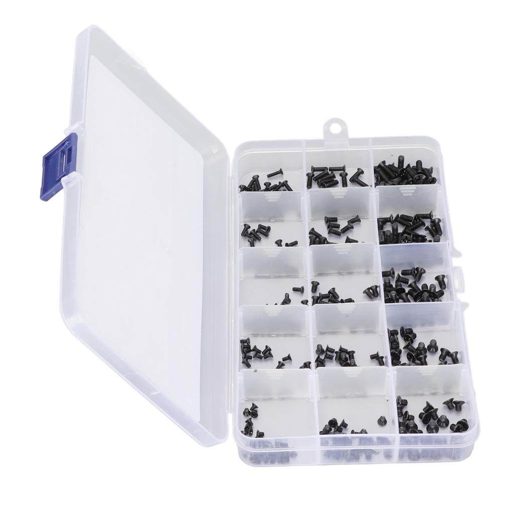 450 шт. винтов для ноутбука 15 типов портативный универсальный набор винтов для замены ноутбука из углеродистой стали