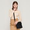 Corduroy Tote Mini Cross Bag (Black), RD23D26BKF0-7000025996