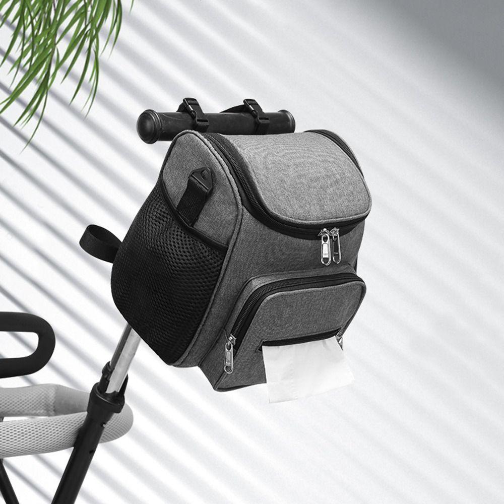 Multi-Pocket Mommy Shoulder Bag Strolling Baby Artifact Diaper Bag Organizer  Outdoor