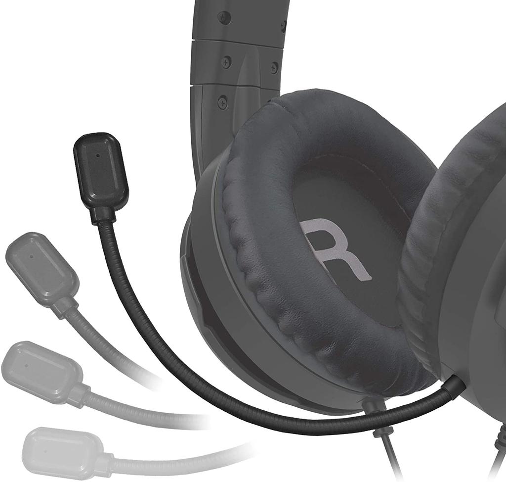 Лицензированная игровая гарнитура Hori Gaming Headset Standard с микшером для Nintendo Switch Black Nintendo Switch Online Voice [Продукт Nintendo] [Поддержка чата]