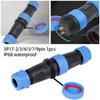 SP17 Panel Mount IP68 Waterproof Plug and Circular Connector 2/3/4/5/7/9PIN