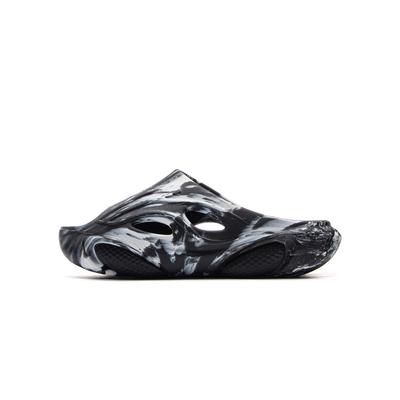 Li Ning Молодежная Детская Спортивная Серия Лайфстайл Универсальные Легкие Амортизирующие Домашние Тапочки Детские тапочки Черные Белые YKOV002-1