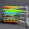 Fishing Soft Bait T Tail Artificial Sequin Swing Silicone Spinner Carp Bass Lure