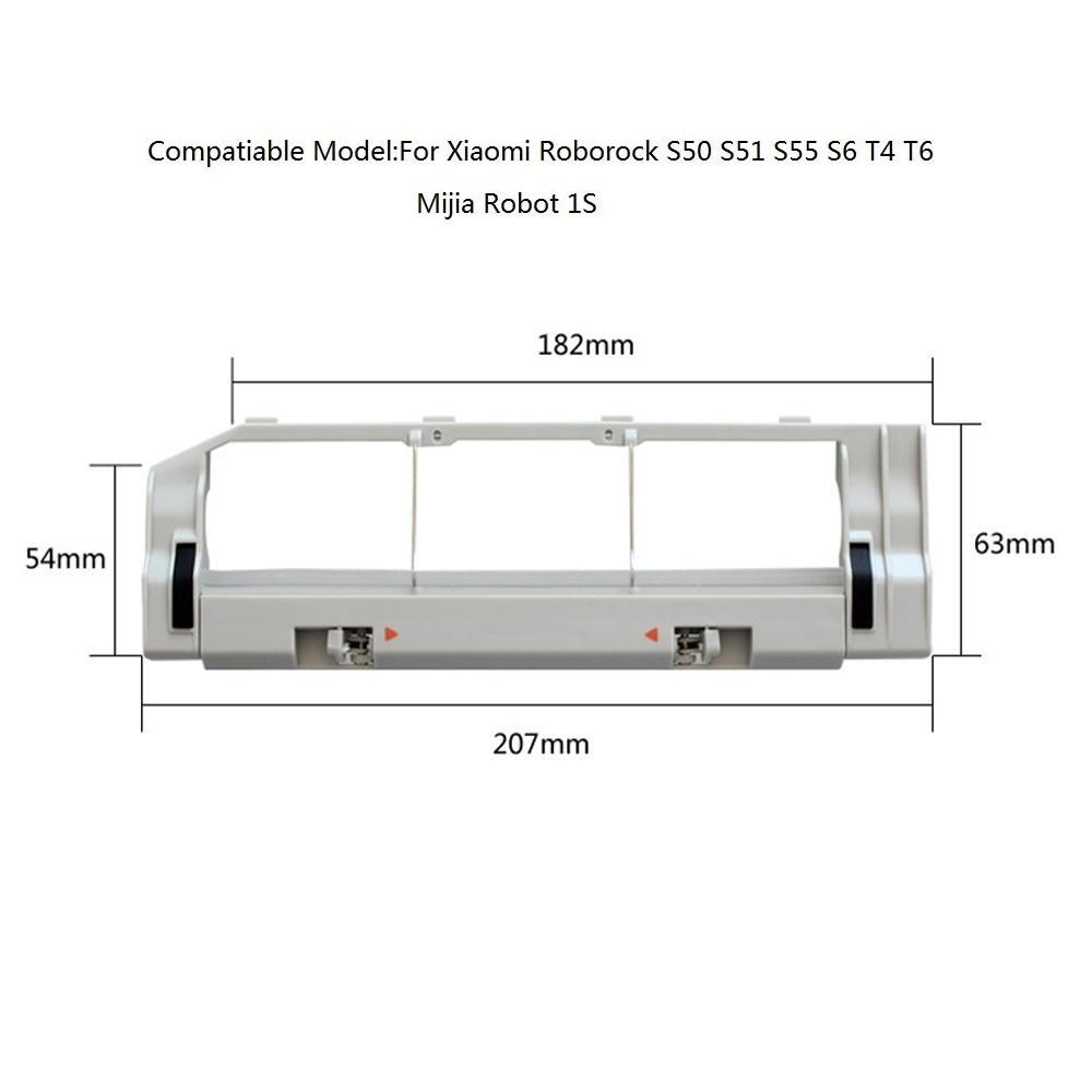 Основная щетка с фильтром для Mijia Vacuum 1S, детали для швабры Colth, аксессуары для Roborock S50 S51 S52 S55 T6 T7, детали для пылесоса