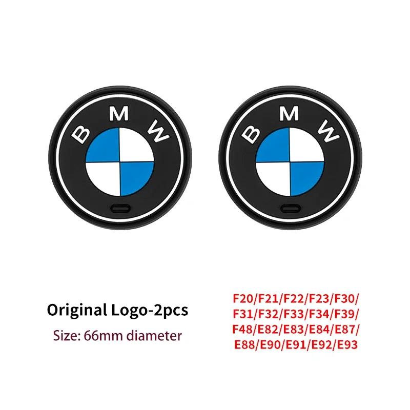 Car Sticker Hot 2025 M Power Car Coasters Silicone Anti-Slip Water Cup Mat For BMW X1 X2 X3 X5 X4 X6 X7 G30 G20 G32 G11 G12 F40