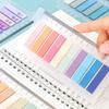 Self Adhesive Morandi Sticky Notes Multi Color Annotation Tabs Label Stickers  Stationary