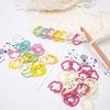 24Pcs Fruit Stitching Markers Crochet Locking Stitching Markers Rings for Knitting Crocheting Weaving Sweater Scarf Hat