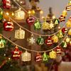 Festive Christmas Tree Lights: Flashing Colored Ornaments & Pendants for Shop Window Decor