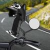 Motorcycle Phone Holder with Mini Holder,Stable,for
