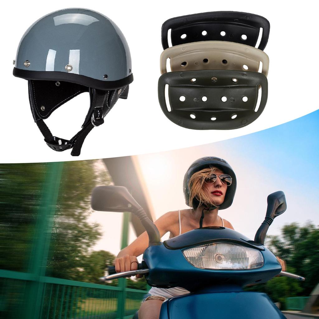 Enhancing Enviromentally Silicone Chin Strap Cushion Pad Protector Accessories for Retro Helmets Comfortable Protection