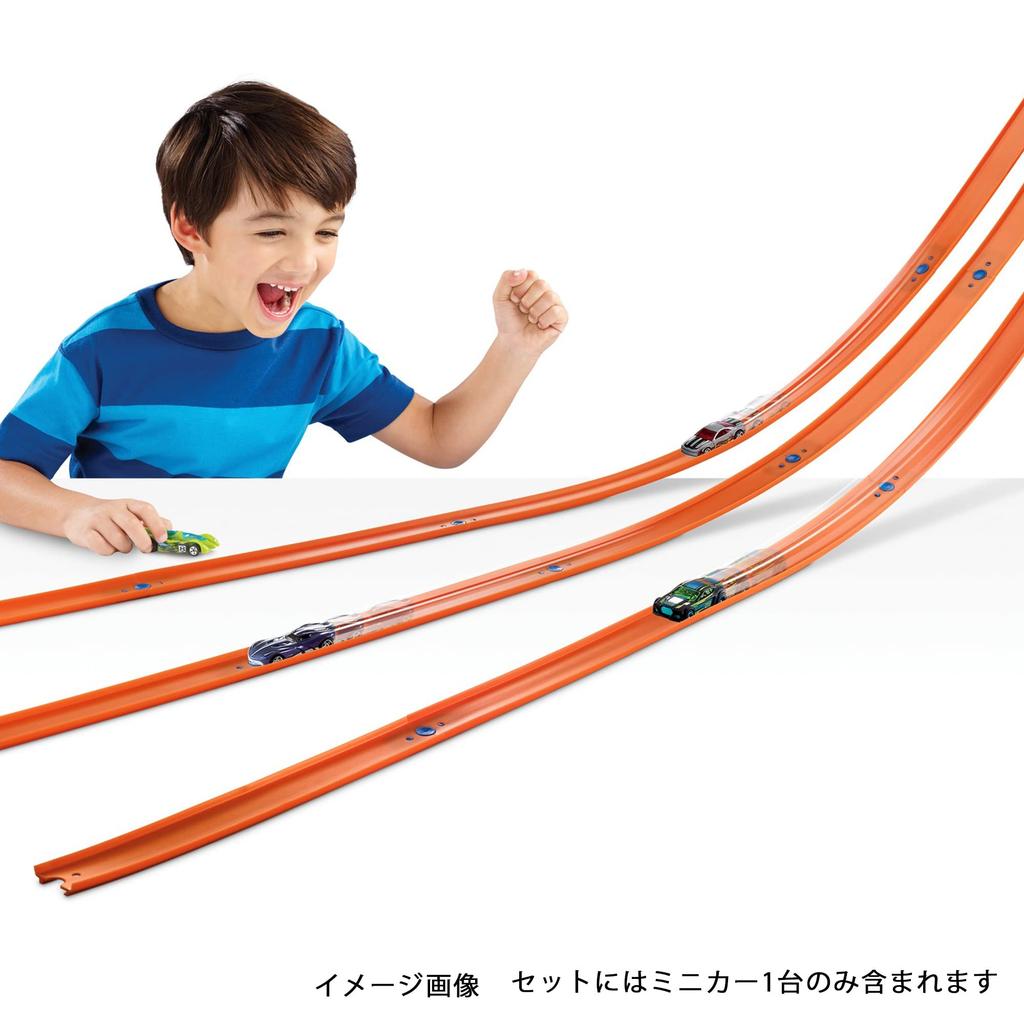 Hot Wheels Track Builder Car Mega Truck Pack 1, 4 и FTL69 & [Включает мини-автомобиль] [Старение]