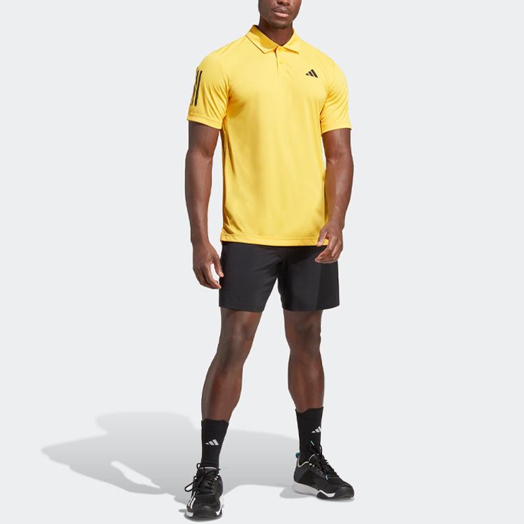 Adidas Club Stretch Woven Tennis Shorts Men Bottoms Black HS3282