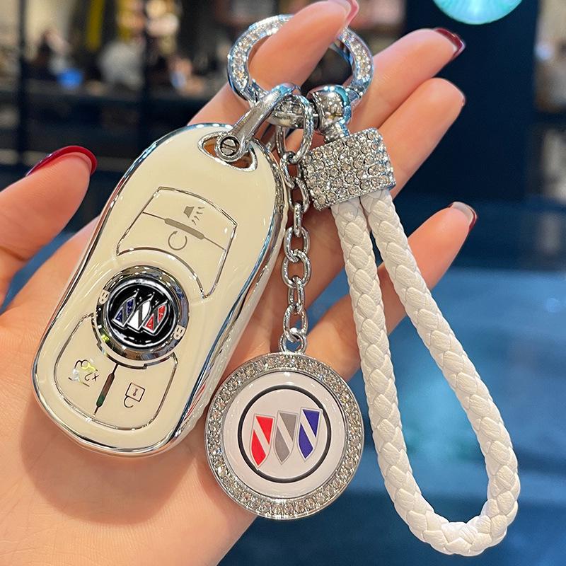 Buick Regal Key Case for Excelle, Encore, Envision, LaCrosse, GL8, Weilang, and Yinglang.