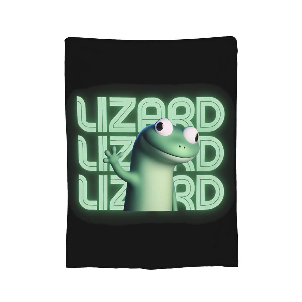 Hoppers Cute Tom Lizard  Retro  Blankets  Flannel Throw Blankets Bedroom Sofa Decoration Ultra-Soft Warm Bedsprea ,