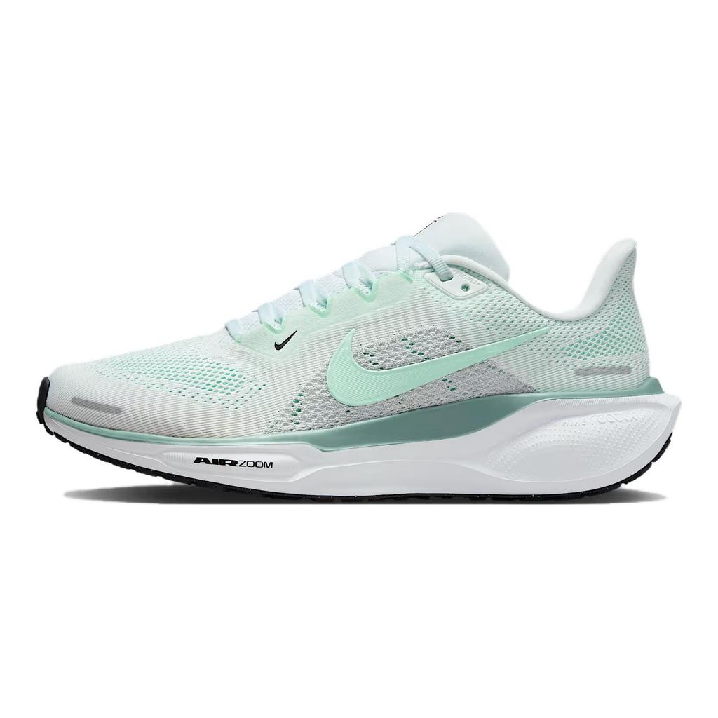 Nike Pegasus 41 Износостойкие Повседневные Кроссовки с Низким Верхом Женские Бело-Зеленые Кроссовки FD2723-113