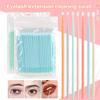 100Pcs Disposable Microbrush Eyelashes Extension Individual Lash Removing Swab Micro Brush For Eyelash Extension Tools