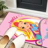 Custom NameHair Princess Sunny Carpet, Indoor Rug, Chair Rug, Living Rooms, Doormat Made From Polyester Home Decor Birthday Christmas Gifts