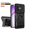 Чехол для Realme GT 7 7T Магнитная подставка Чехол для телефона Ударопрочный Сдвижное окошко Полная защита камеры Крышка Противоударный Мягкий корпус