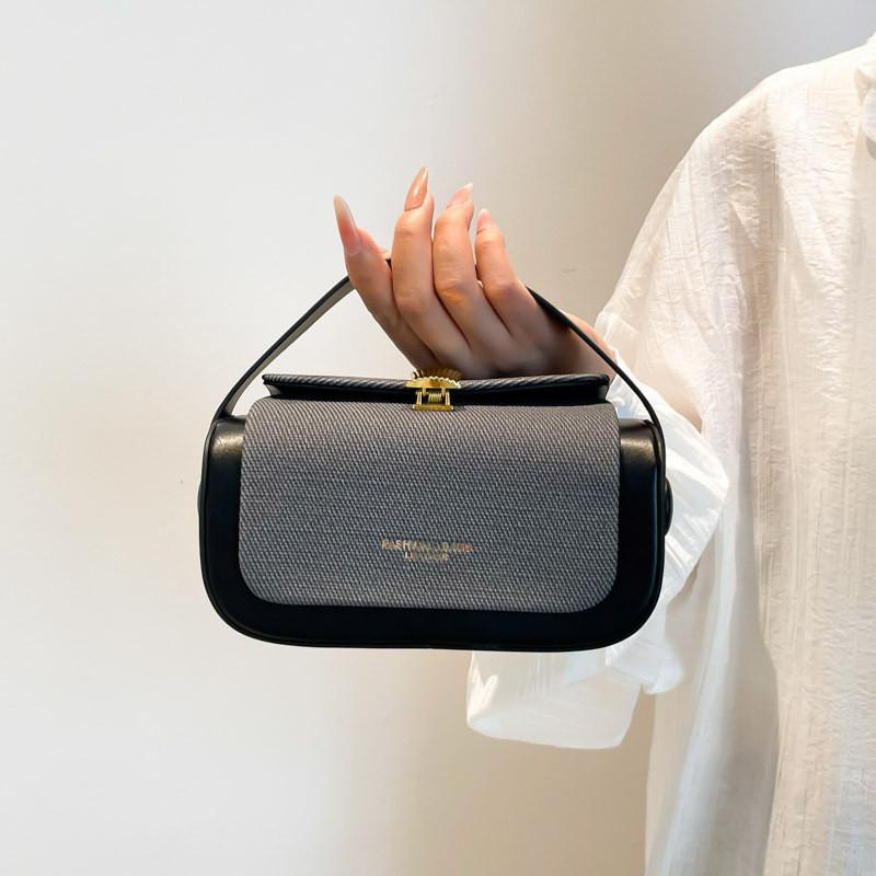 Винтажный цвет Однотонные сумки Вдохновленная ПУ Маленькая сумочка Замок Отделение Для повседневного использования