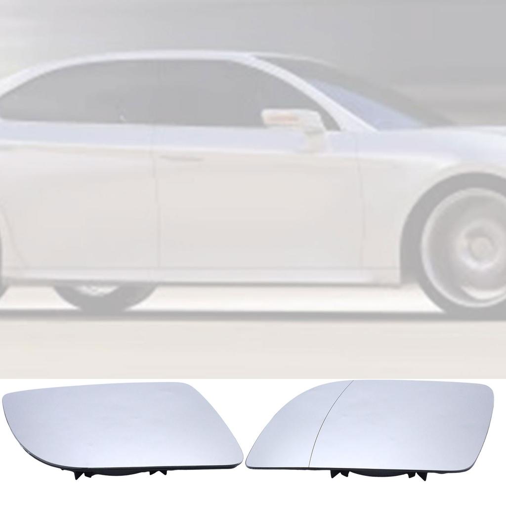 Стекло зеркала на переднюю дверь автомобиля, водонепроницаемое панорамное антибликовое зеркало заднего вида для 9N 6Q0857522C 6Q0857521A