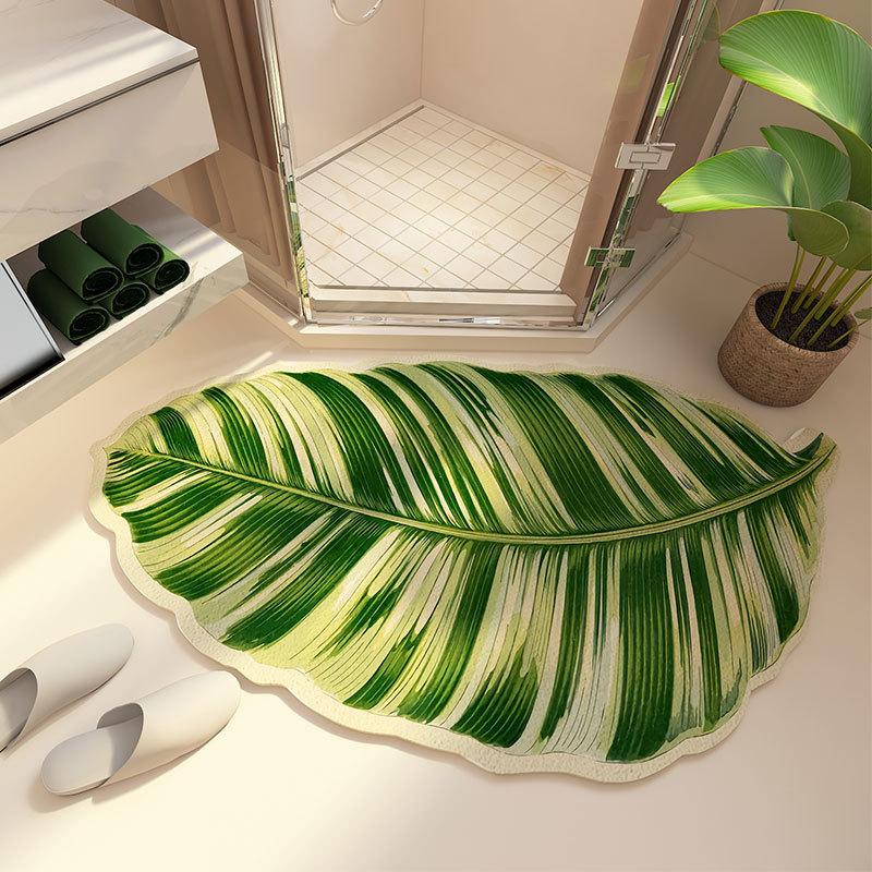 Nordic Wind Diatom Mud Mat Toilet Door Absorbent Quick Drying Mat Household Non-slip Mat