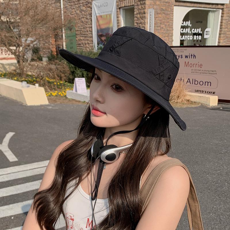 9230 летняя шляпа от солнца с широкими полями весна и осень для активного отдыха, альпинизма, рыбалки, женская, солнцезащитная, дышащая шляпа-ведро