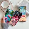 IK28 Flamingos Pink Phone Case for Samsung Galaxy M06 M15 M16 M35 M55 M56 A36 A42 A50 A50S A51 A52 A32 A33 A05 A05S A06 A16 A20