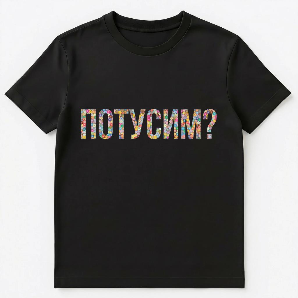 Russian T Shirt Slang Which Means Shall We Hang Out Unisex T-Shirt
