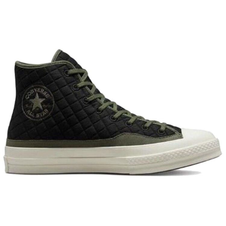 Converse Высокие стеганые кроссовки унисекс Chuck 70 черные A01399C