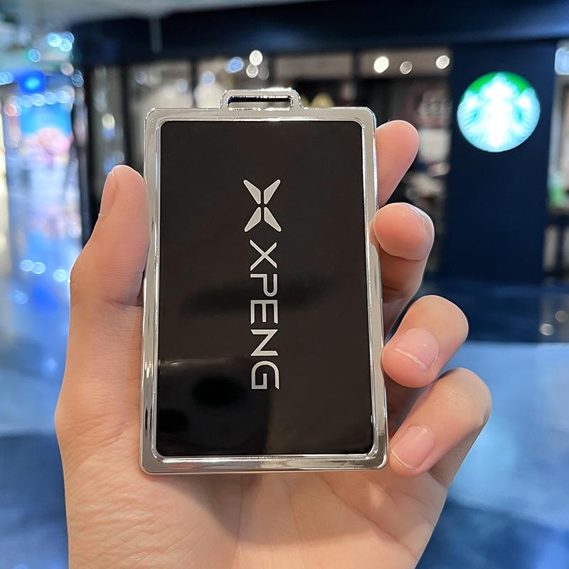 Чехол для ключа XPeng для P7, G6, P5, G9, G3i - Металлический держатель для карт NFC для мужчин и женщин