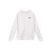 Nike Спортивная толстовка с капюшоном на молнии с логотипом Мужская верхняя одежда Серый Белый CW0305-910