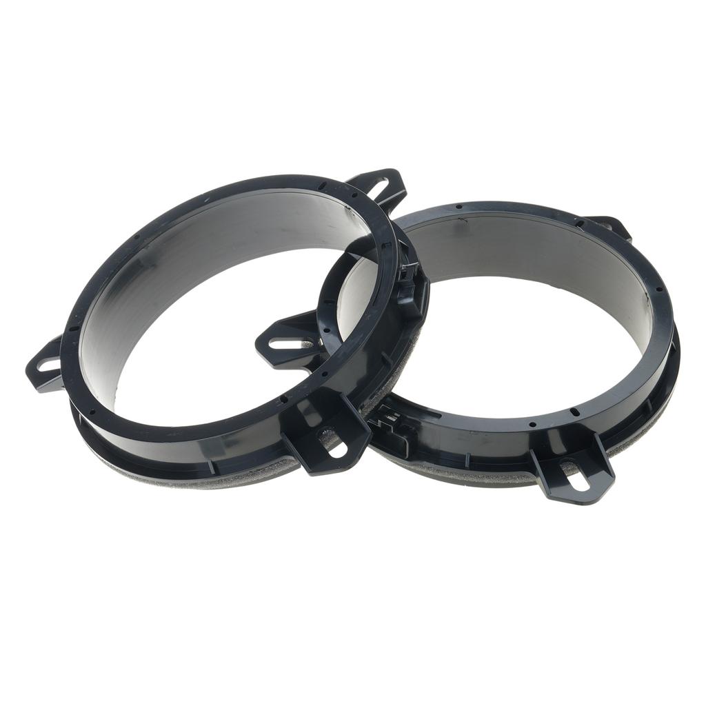 2Pcs Car Speaker Spacer Adapter 6.5 Inch Plastic Refitting Audios Anti-Slip Washer Mat Horn Gasket Spacers