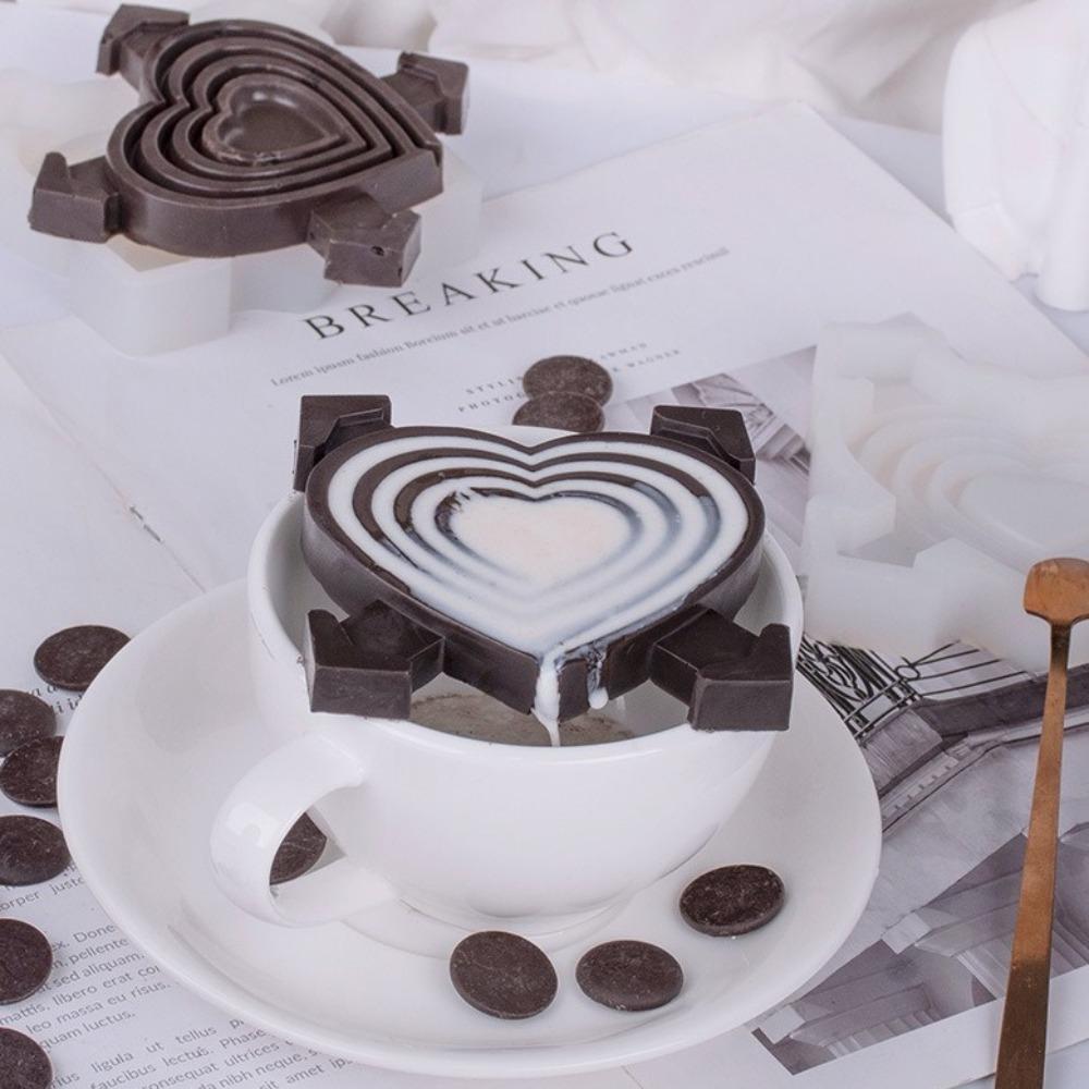 Многофункциональная форма для шоколада в форме сердца, самодельная форма для печенья, самодельная форма для конфет на День святого Валентина