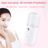 Usb Portable Face Ultrasonic Humidifier Rechargeable Nebulizer