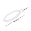 2026 Best!! Silicone Replacement Sealing Rings 2Pcs for Pressure Cooker Kitchen Use Circular Design Easy to Clean