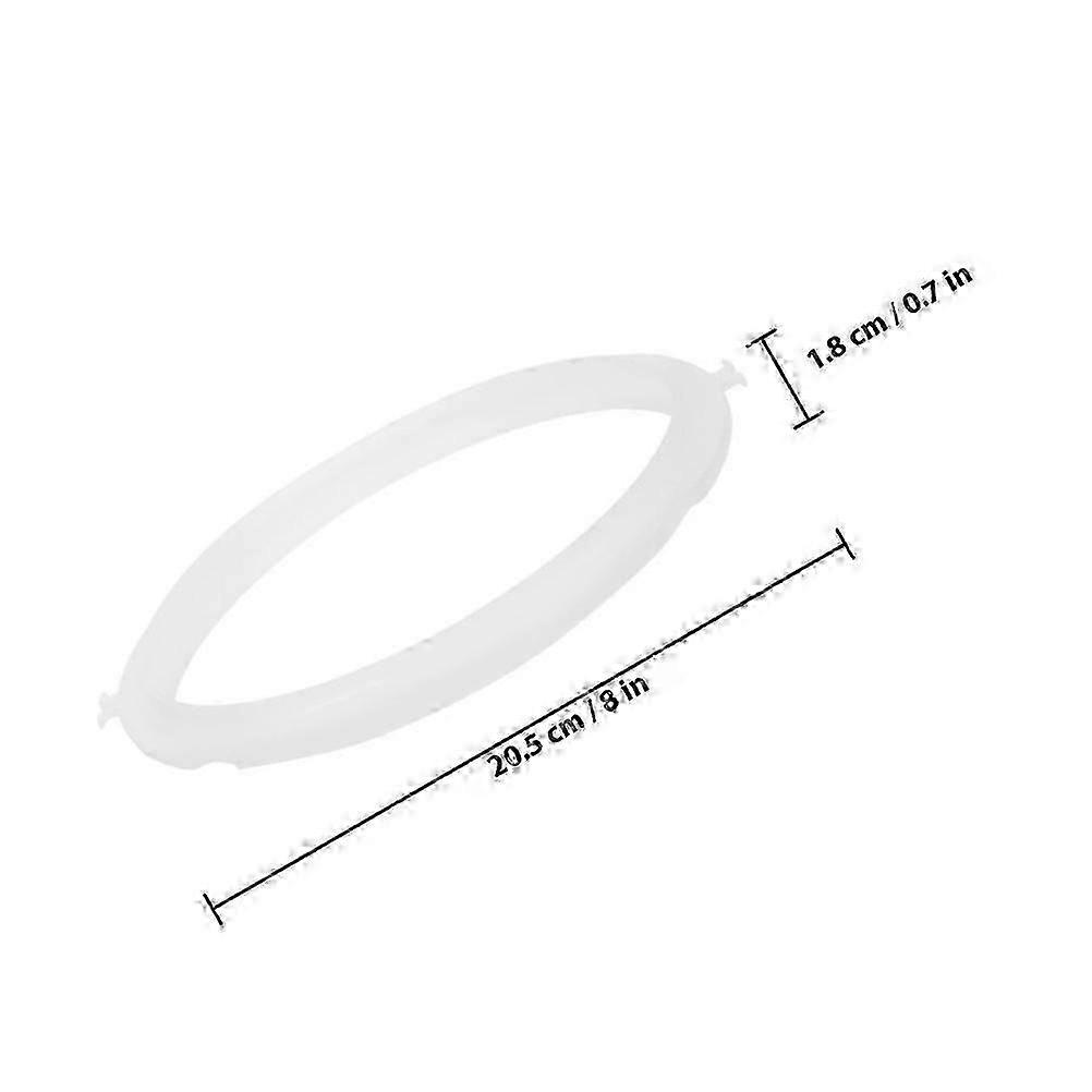 2026 Best!! Silicone Replacement Sealing Rings 2Pcs for Pressure Cooker Kitchen Use Circular Design Easy to Clean