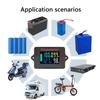 8-120V Мониторы аккумулятора с подсветкой Кулонометр Цифровой вольтметр амперметр Тестер емкости аккумулятора