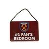 #1 Fans Bedroom Door Sign