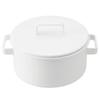 365methods Enameled Induction Oven Dishwasher White YY-20C.W Casserole, 20cm, Compatible, Safe, Safe,