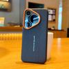 Роскошный Чехол-Дизайн из Кожи с Текстурой Крокодила для Huawei Pura 80 70 Pro, Ультратонкий, Оранжевое Кольцо Камеры, Ударопрочный Чехол
