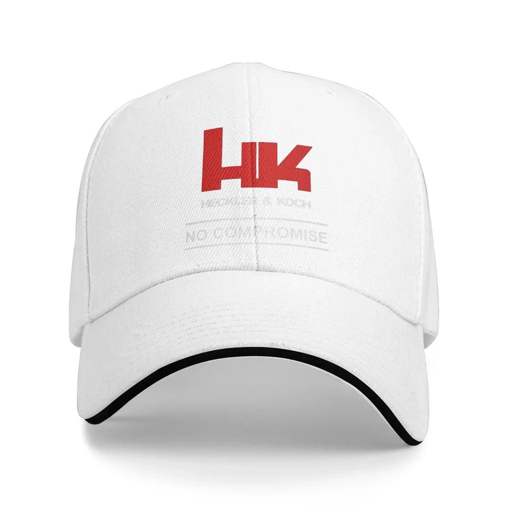 Летняя бейсболка Heckler & Koch Firearms Без компромиссов с классическим принтом HK Кепка от солнца Женская Мужская Высококачественная Snapback