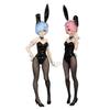 FuRyu BiCute Bunnies Аниме Re: Жизнь Другой Мир с Нуля REM Remu RAM Заяц ПВХ Фигурка Игрушка Набор Фигурка Кукла