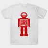 T Shirt Women Toy Robot Red Harajuku Print Kawaii Tshirt Summer Short Sleeve Female T-Shirt Top Tee